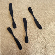 Load image into Gallery viewer, Matte Black Cheese Spreader Set - Butter Knives - Gift Boxed