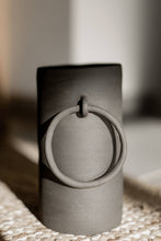 Load image into Gallery viewer, Big Ring Raw Handmade Ceramic Vase