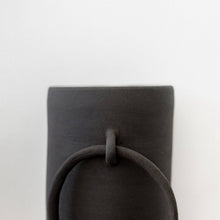 Load image into Gallery viewer, Big Ring Raw Handmade Ceramic Vase