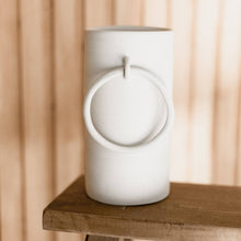 Load image into Gallery viewer, Big Ring Raw Handmade Ceramic Vase
