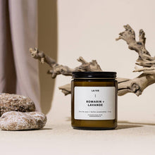 Load image into Gallery viewer, Bougie Romarin Lavande - Rosemary Lavender Candle
