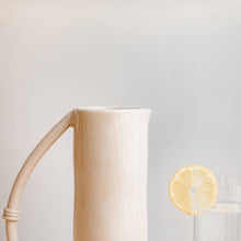 Load image into Gallery viewer, Half circle handmade ceramic decanter