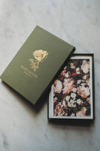 Load image into Gallery viewer, Set of 10 French Artisan Printed Cards - May Roses