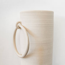 Load image into Gallery viewer, Big Ring Raw Handmade Ceramic Vase