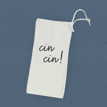 Load image into Gallery viewer, Cin Cin - Canvas Wine Bag