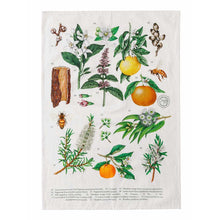Load image into Gallery viewer, Tea Towel Botanical Print