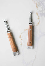 Load image into Gallery viewer, Heirloom Wooden Handled Peeler
