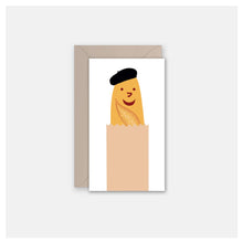 Load image into Gallery viewer, Baguette French Bread - Gift Enclosure Card
