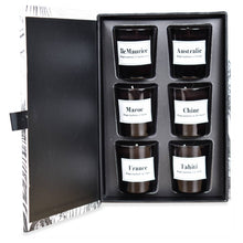 Load image into Gallery viewer, Set of 6 candles mini travel notebook D4,5 H5cm
