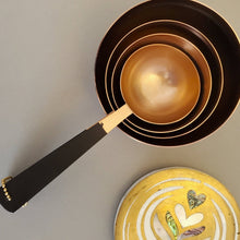 Load image into Gallery viewer, Black &amp; Copper Color Baking Cups -Cooking Measuring Cup set
