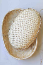 Load image into Gallery viewer, Smoked Bamboo Woven Basket Tray(Campfire Odor)
