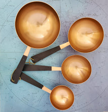 Load image into Gallery viewer, Black &amp; Copper Color Baking Cups -Cooking Measuring Cup set
