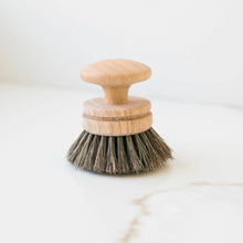 Load image into Gallery viewer, Vintage Wooden Dishwashing Brush
