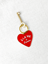 Load image into Gallery viewer, Heart key ring
