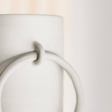 Load image into Gallery viewer, Big Ring Raw Handmade Ceramic Vase
