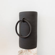 Load image into Gallery viewer, Big Ring Raw Handmade Ceramic Vase
