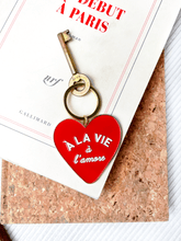 Load image into Gallery viewer, Heart key ring
