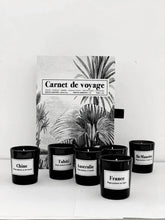 Load image into Gallery viewer, Set of 6 candles mini travel notebook D4,5 H5cm
