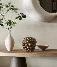 Load image into Gallery viewer, Antique Gold Organic Bubble Vase
