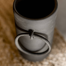 Load image into Gallery viewer, Big Ring Raw Handmade Ceramic Vase
