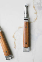 Load image into Gallery viewer, Heirloom Wooden Handled Peeler
