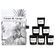 Load image into Gallery viewer, Set of 6 candles mini travel notebook D4,5 H5cm
