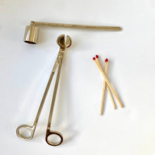 Load image into Gallery viewer, Snuffer+Candle Wick Cutter Gold (kit)
