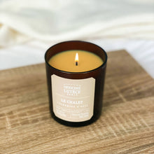 Load image into Gallery viewer, “Le Chalet” Scented Candle - Cashmere &amp; Silk - Winter
