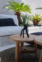 Load image into Gallery viewer, The Triple Twig Candle Holder - Black
