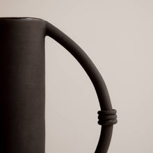 Load image into Gallery viewer, Half circle handmade ceramic decanter
