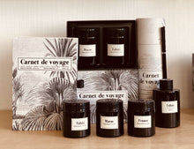 Load image into Gallery viewer, Set of 6 candles mini travel notebook D4,5 H5cm

