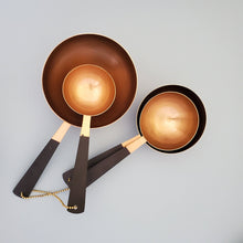 Load image into Gallery viewer, Black &amp; Copper Color Baking Cups -Cooking Measuring Cup set
