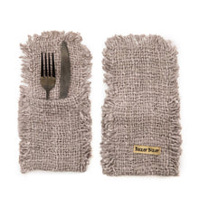 Load image into Gallery viewer, The Oh My Gee Cutlery Holder - Pearl Grey - Set of 4
